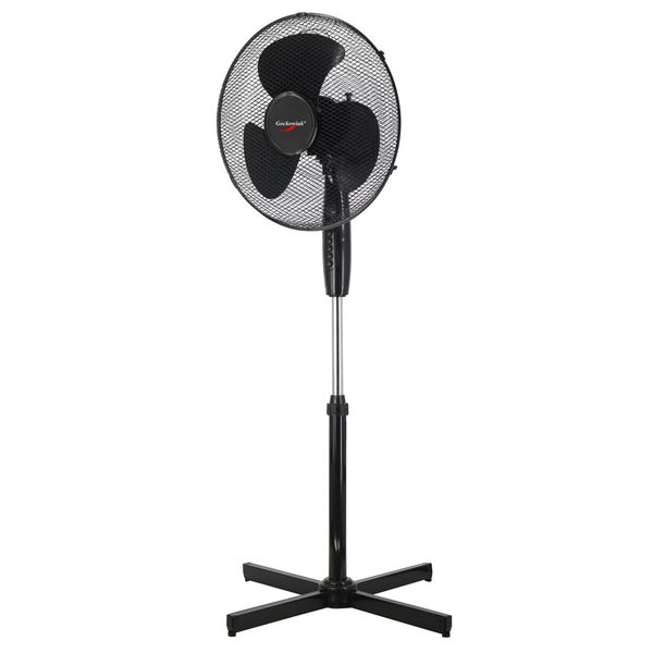 Wentylator podłogowy stojący KOUD czarny zdjęcie 8