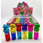 masa magiczna glut slime dwukolorowy kotek 14cm b-1859