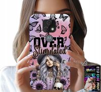 ETUI DO MOTOROLA MOTO E7 PLUS - OVER STIMULATED, NASTOLETNIE WZORY, CASE