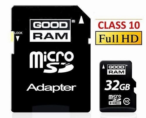 32Gb Karta Microsd Goodram Micro Class 10 Sdhc +Ad zdjęcie 2