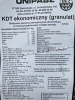 Pasza dla królików KDT Unipasz ekonomiczna 20 kg