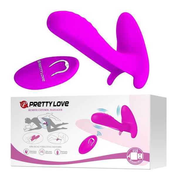 PRETTY LOVE -REMOTE CONTROL MASSAGER, 12 vibration functions Wireless zdjęcie 1