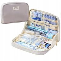 DUŻY PIÓRNIK WIELOFUNKCYJNY ROZKŁADANY POJEMNY SZKOLNY DO SZKOŁY