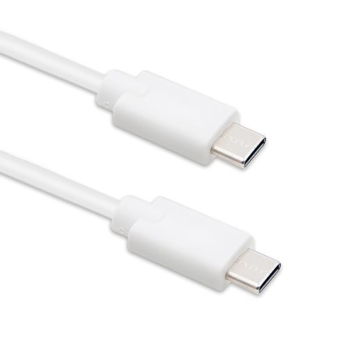 Qoltec Kabel USB 2.0 typ C męski | USB 2.0 typ C męski | 1.4m | Biały na Arena.pl