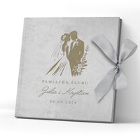 Album na zdjęcia ŚLUB welurowy Pamiątka Ślubu PREZENT dla Młodej Pary