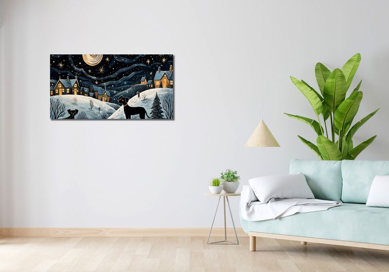 Obraz 100x50cm Nocny Psi Patrol zdjęcie 2