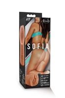 masturbator z wibracją m for men sofia mocha tpe na baterie aaa