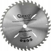 Tarcza do drewna widiowa GEKO 400 mm 30 mm 40Z piła stolarska z otworami