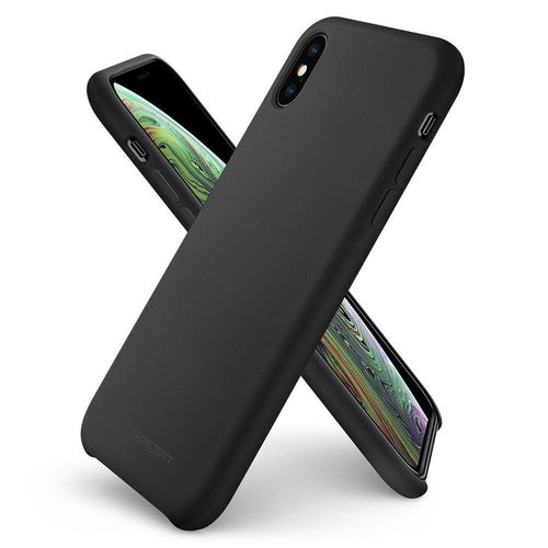 SPIGEN SILICONE FIT IPHONE XS MAX BLACK na Arena.pl