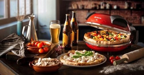 PIEC DO PIZZY ARIETE 909 kamień 400°C + NÓŻ DO PIZZY + EBOOK GRATIS! na Arena.pl