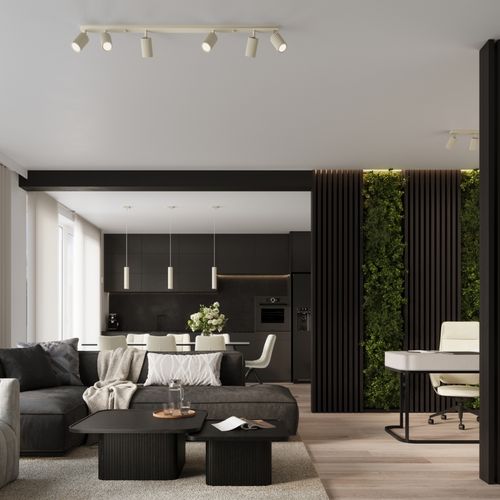 Plafon KARBON 6L beżowy na Arena.pl