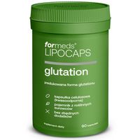 Formeds LIPOCAPS GLUTATION LIPOSOMALNY 90 kaps DETOX Oczyszczenie Odporność
