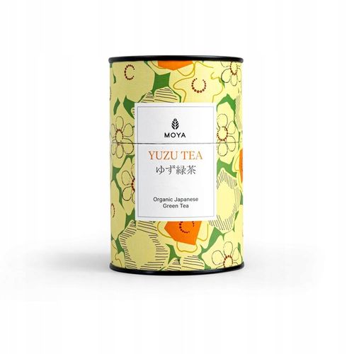 Moya Yuzu Tea organiczna japońska zielona herbata liściasta 60g na Arena.pl