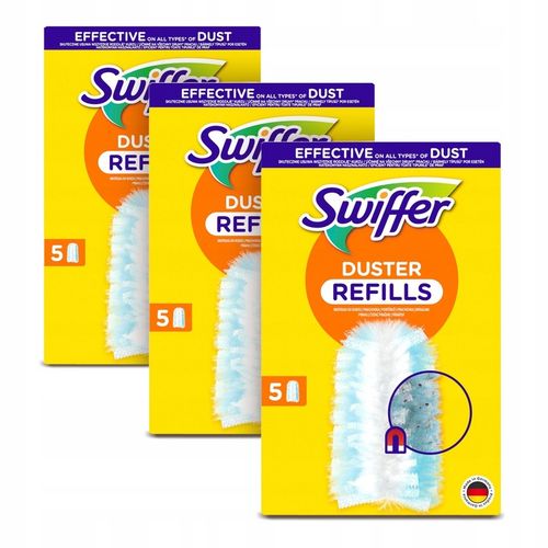 Zestaw Swiffer Duster wkłady do miotełki do kurzu 3x5 szt. na Arena.pl