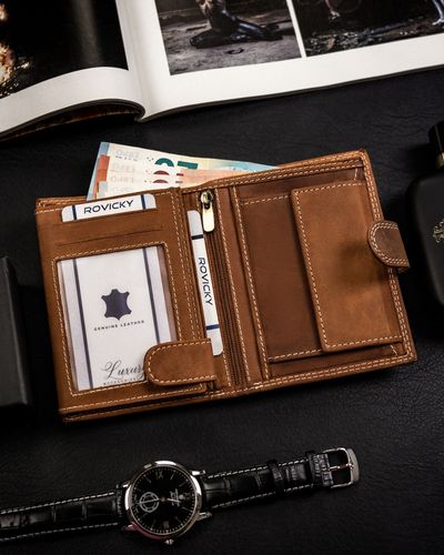 Męski stylowy portfel z indywidualnym wzorem na Arena.pl