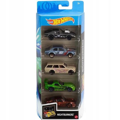 hw hot wheels pięciopak samochodzików 1806 3493 na Arena.pl