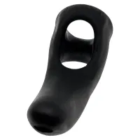 hunkyjunk buzzfuck taint vibe sling tar ice - model z wibracją, elastyczny