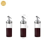 Butelka Szklana  - Z Dozownikiem - MODERN 3 Szt 170ML