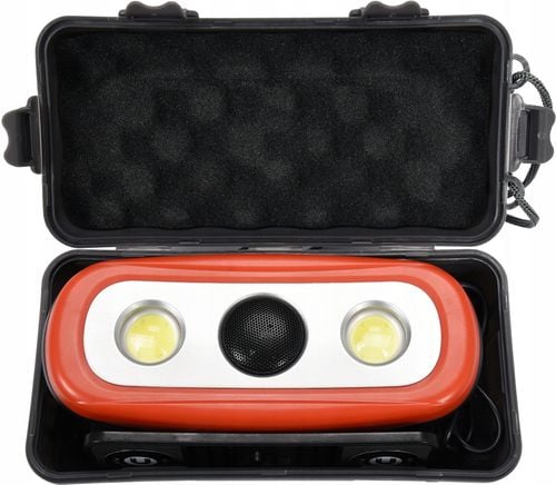 REFLEKTOR LAMPA LED GŁOŚNIK BLUETOOTH POWERBANK na Arena.pl