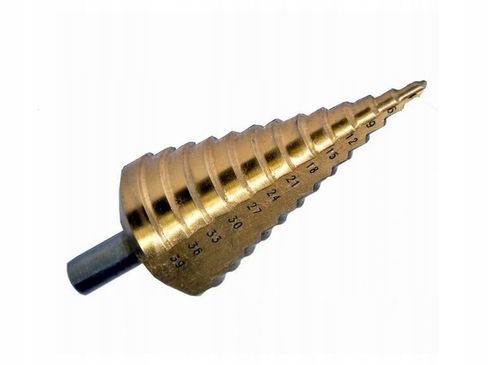 WIERTŁO 4-39 STOŻKOWE STOPNIOWE CHOINKA HSS TYTAN na Arena.pl