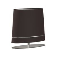 Lampa Stołowa BOOTES Srebrny Abażur 1xE27 50x52cm Do Pokoju Do Mieszkania