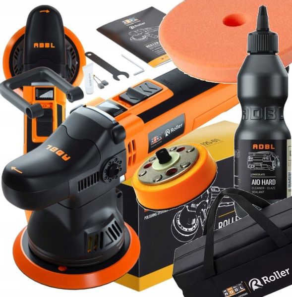 ADBL ROLLER D09125-01+B Maszyna Polerska 125/75mm Torba Pasta Onestep zdjęcie 1