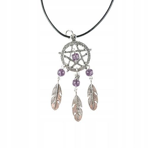 Naszyjnik łapacz snów dreamcatcher pentagram na Arena.pl