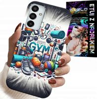 ETUI DO SAMSUNG GALAXY M13 4G - SIŁOWNIA GYM FITNESS SPORT CASE + SZKŁO