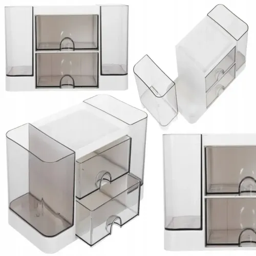 Przybornik organizer na biurko szufladka szafka półki na drobiazgi na Arena.pl