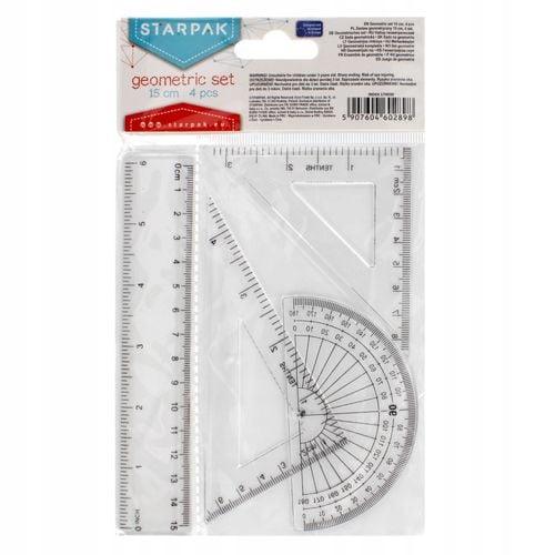 zestaw geometryczny 15cm 4el. 2898 a"24 na Arena.pl