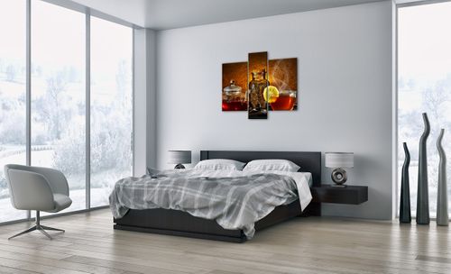 Obraz Na Płótnie - Herbata Napar  - 95X80 Cm - Cb95X80-2434 na Arena.pl