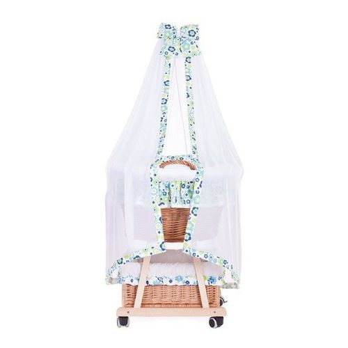 BABY ŁÓŻECZKO WIKLINOWE DLA NIEMOWLĄT 90X53 H30 CM na Arena.pl