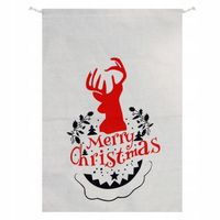 Worek Na Prezenty WORKI PREZENTOWE Świąteczne Worek Na GWIAZDKĘ Reniferek