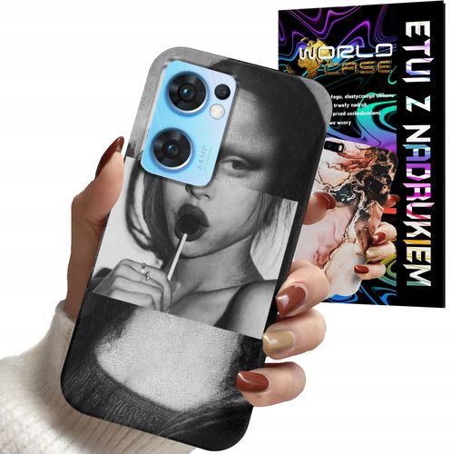 ETUI CASE DO OPPO FIND X5 LITE - MONA LISA WZORY DLA KOBIET PLECKI OBUDOWA na Arena.pl