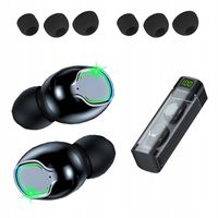 Słuchawki bezprzewodowe dokanałowe TWS BT 5.3 Bluetooth + powerbank z USB-C