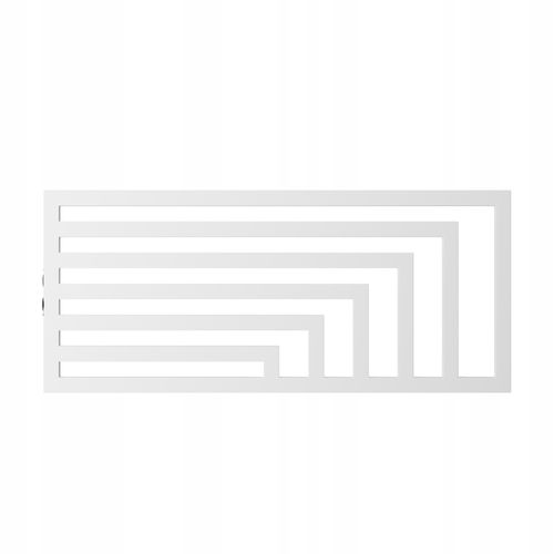 POZIOMY GRZEJNIK LAOS 52x80 BIAŁY MAT na Arena.pl