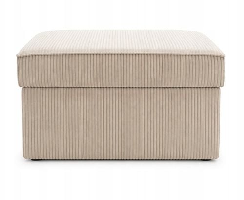 Pufa otwierana NAL pojemnik wolnostojąca 68x68x38 beżowa na Arena.pl