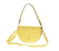Laura Biaggi – torebka listonoszka żółta groszek mat JS256