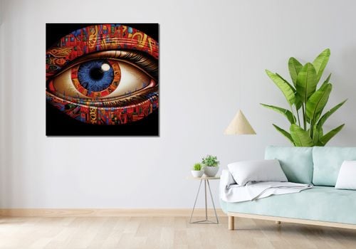 Obraz 100x100cm W Oku Obserwatora na Arena.pl