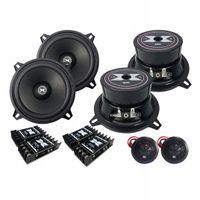 Głośniki Excursion 13cm 1,5ohm zestaw 2drożny 300W