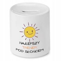 Dla Trenera Prezent Skarbonka Najlepszy Pod Z Nadrukiem Ze Zdjęciem