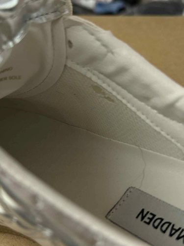 Steve madden Sneakersy Eforma SM11003559 Srebrny R38 na Arena.pl