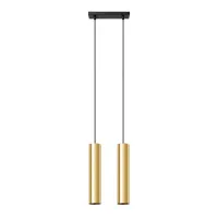 Lampa Wisząca LAGOS 2 złoty połysk