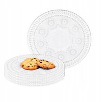 Talerzyki deserowe Talerze do ciasta Altom Design Daisy 17 cm Zestaw 6 szt