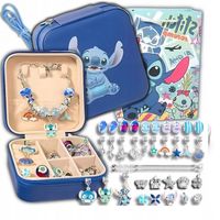 ZESTAW DO ROBIENIA BRANSOLETEK BIŻUTERII DLA DZIECI LILO I STITC 72 EL