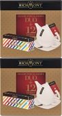 Zestaw porcelanowy do herbaty Richmont + herbata x2