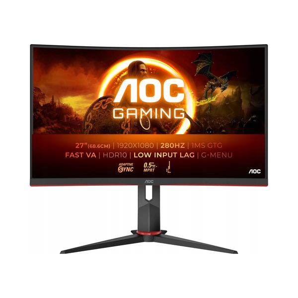 Monitor LED 27" AOC C27G2Z3/BK zdjęcie 1
