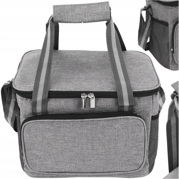 Torba Termiczna Śniadaniowa Duża Na Śniadanie Jedzenie Napoje Lunch zdjęcie 1