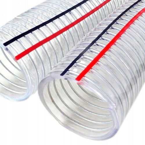 WĄŻ SSAWNY 8m SSĄCY TŁOCZNY ZBROJONY DRUTEM do POMPY HYDROFORÓW 2"cale na Arena.pl