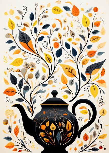 Plakat 50x70cm Jesienna Melodia zdjęcie 1